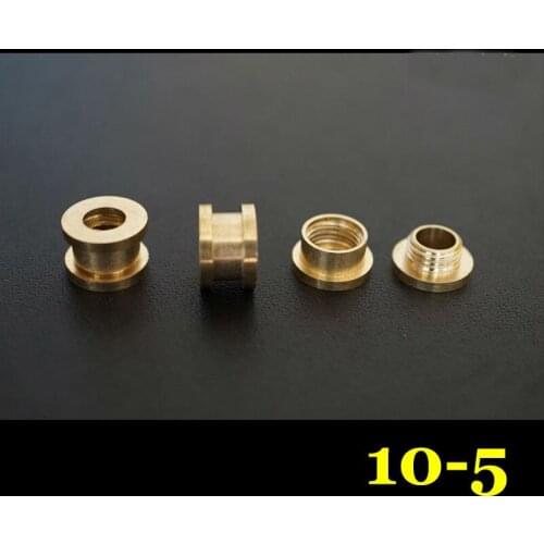 50pc Q24-10-5 Solid Brass belt screw Chicago Screw Leathercraft