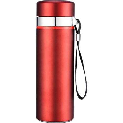 High-End 304 Business Vacuum Insulation Cup Portable Outdoor Large Capacity Warm-Keeping Water Cup Tea Cup Holiday Gift Cup