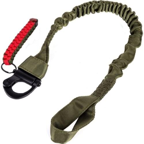 WoSporT hunting gun accessories Tactical Universal Elastic Safety Rope for gun Waist Rope Deluxe Edition Adjustable Sling/strap