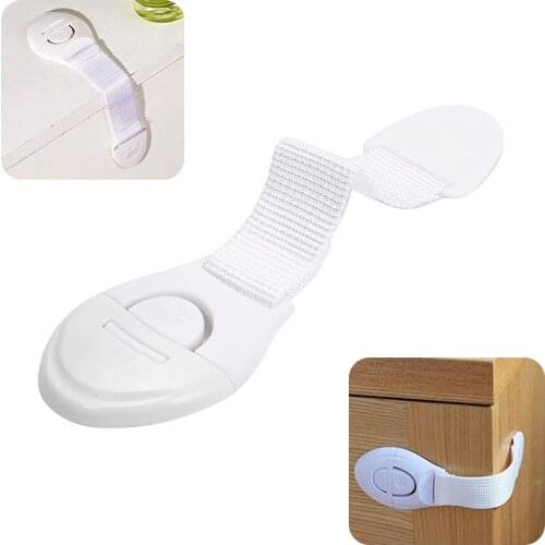 1/3/5/10 Pcs Baby Safety Lock Drawer Cupboard Cabinet Door Refrigerator Plastic Locks Baby Protection Security Protector