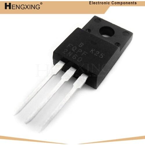 10piece FQPF2N60C 2N60C 2N60 TO-220F 600V 2A new original In Stock