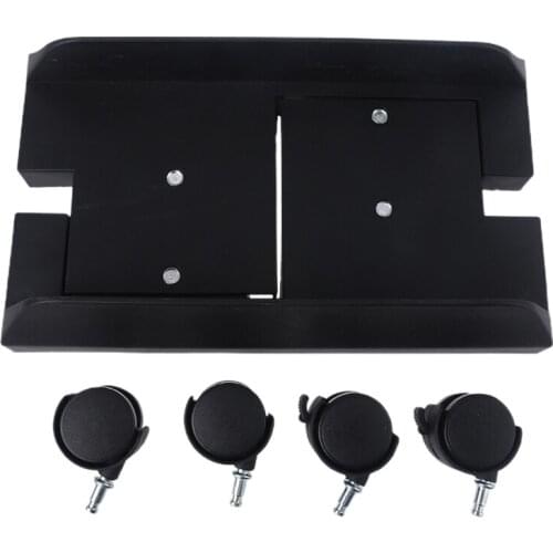 13MA Mobile Adjustable Computer Tower Holder Computer CPU Stand Cart