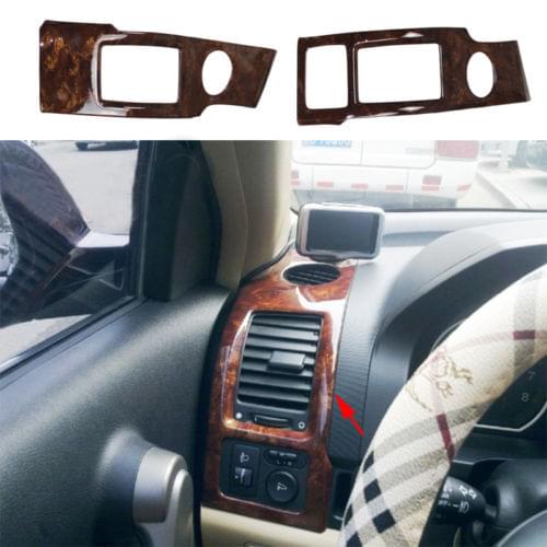 2PCS AIR VENT CHROME COVER TRIM GARNISH FRAME MOLDING FIT FOR HONDA CRV 07 -11