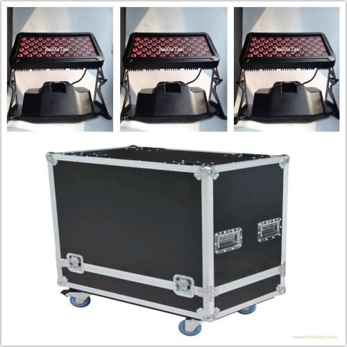 2pcs+flycase) Ip65 outdoor washing led light 60x10w rgbw led city color outdoor city color light