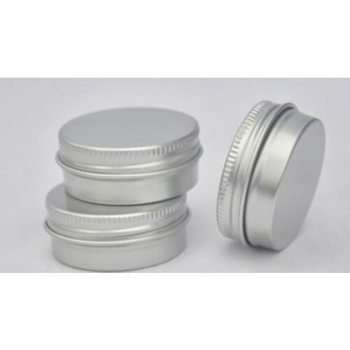 500pcs 15g Aluminum Tin Jar Metal Containers Lip Balm Container Empty Candle Jars Cream Pot Box