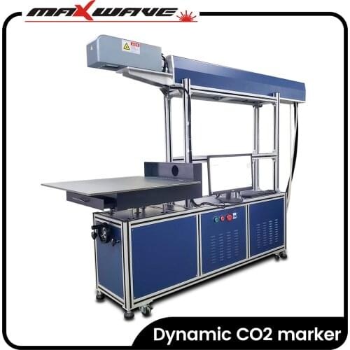 Dynamic co2 large size laser marking machine for jeans