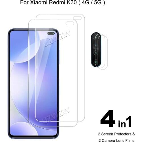For Xiaomi Redmi K30 5G / 4G Camera Lens Film Protective Glass Screen Protector Guard Tempered Glass