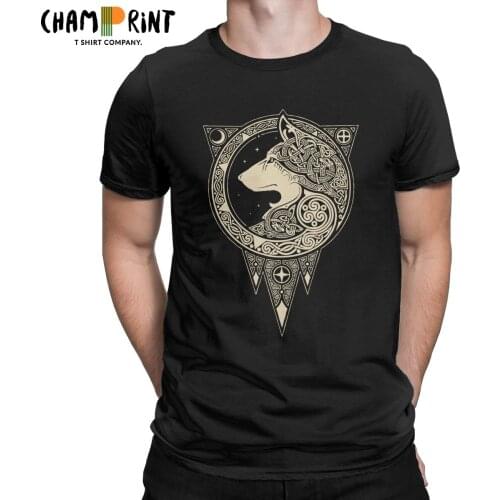 Mens T-Shirts Viking Vikings Fun Cotton Tee Shirt Short Sleeve T Shirt Crewneck Tops Unique