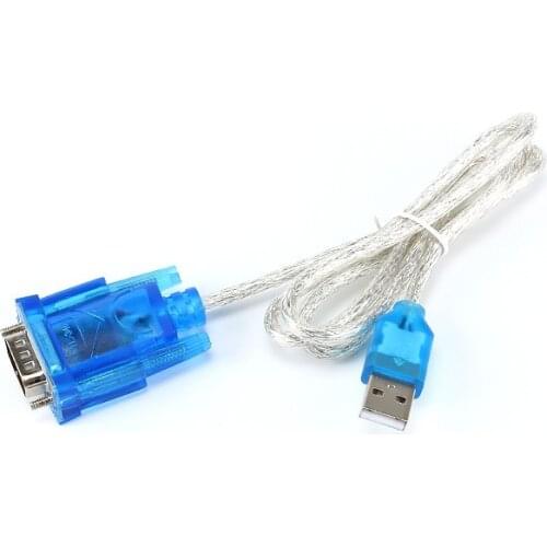 New HL-340 USB to RS232 COM Port Serial PDA 9 pin DB9 Cable Adapter Support Windows7 64