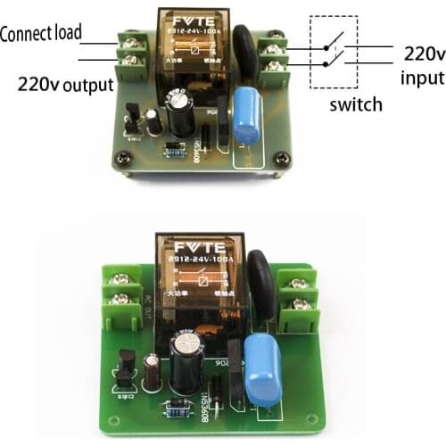 KYYSLB AC150v ~ 280V Class A Professional Amplifier Power Board Anti-shock High-power Power Supply Soft Starter Board with 100A