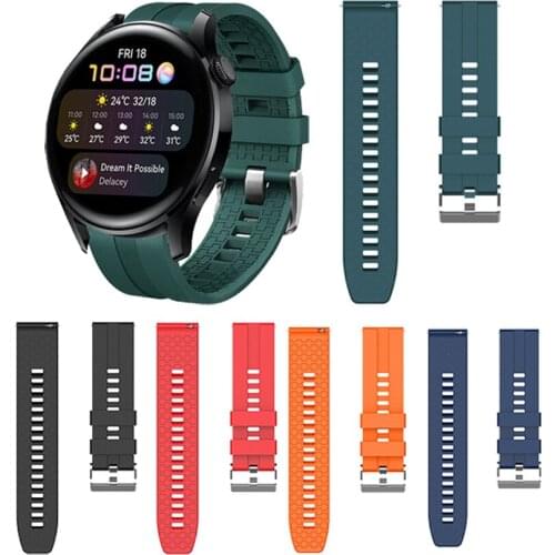 For Huawei Watch 3 Strap Silicone Watchband for Huawei Watch 3 Pro/GT 2 Pro/GT 46mm Band Sport Bracelet 22mm Wristband Correa