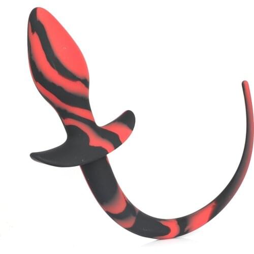 Silicone Dog Tail Anal Plug Toys Slave Women Men Gay Sex Games G-spot Butt Plug Bdsm Sexy Erotic Toy Products Tail Kit Sex Shops