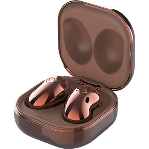 S6 TWS Bluetooth Earphones 8D HiFi Sound Wireless in-Ear Earbuds Long standby with Microphone Clear Voice - Rose Golden