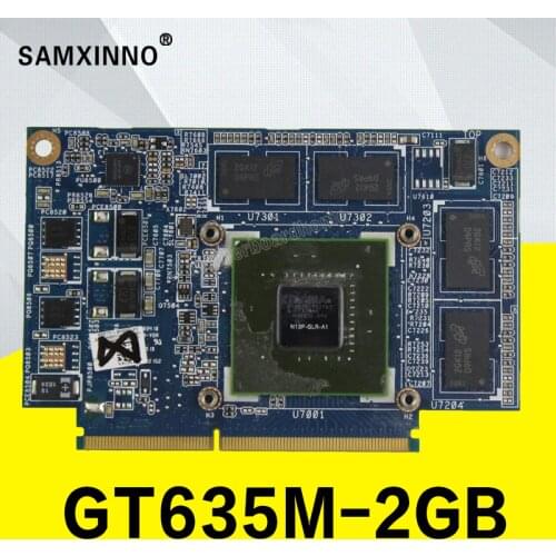 For Asus K55VJ A55V Graphics Card GeForce GT 635 M N13P-GLR-A1 2 GB Video Card Graphics board