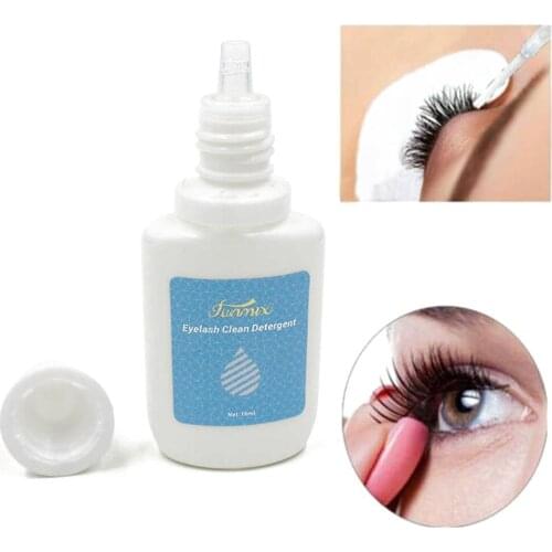 10ml Eyelash Cleaner Primer False Eyelash Extension Clean Liquid Eye Lashes Before Planting Eyelash Grafting Cleanser