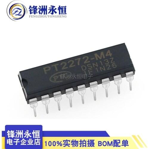 10PCS PT2272-M4 DIP18 PT2272 DIP 2272-M4 DIP-18 new original IC