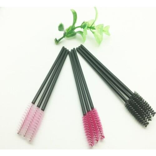 300 Pcs Disposable Eyelash Eyebrow Brush Mascara Applicator Wand Spoolers Eyelash Comb Brushes Makeup Tool
