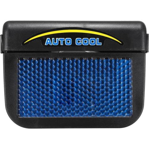0.5W High Quality Car Fan Solar Powered Car Air Vent Cool Fan Window Windshield Auto Cooler Clean Air Fit For Most Car Window