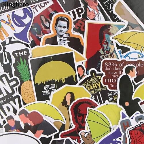 Blinghero 37Pcs/set Vintage Album Decal Stickers Gift Scrapbooking Stickers Luggage Laptop Stickers BH0479