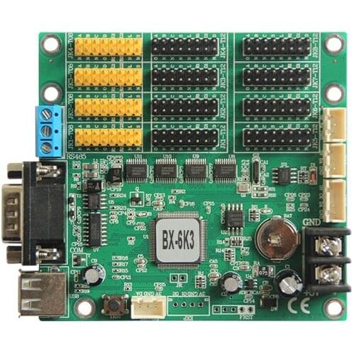 BX-6K3(RS232 RS485) Character controller Support Chinese and English fonts/dynamic refresh of information like BX-6K1/BX-6K2