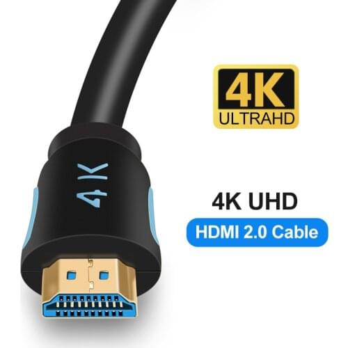 Hdmi2.0 version 2.0 4k data line gold plated interface 19+1 blue black hd line 1m 1.5m 2m 3m 5m 8m 10m 15m