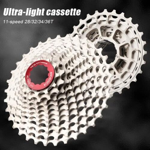 Road Bicycle Cassette 11 Velocidade Road Bike CNC Ultralight Flywheel Accesorios Cassette 11Speed 11-28T/32T/34T/36T