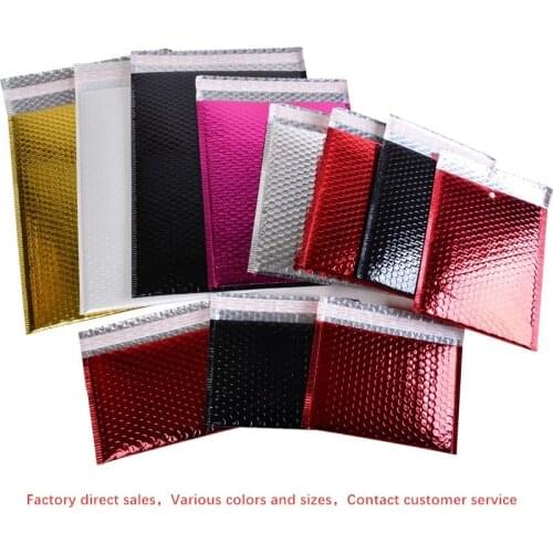Silver 30 PCS/Lot Different Specifications Plating Paper Bubble Envelopes Bags Mailers Padded Shipping Envelope Bubble Mailing B