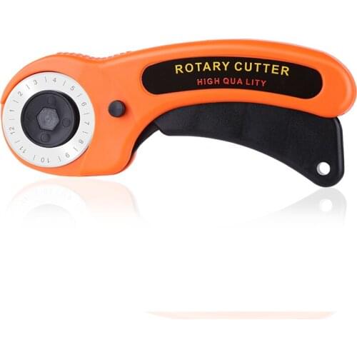 LMDZ 45mm Rotary Cutter Blades Fabric Circular Cutting Patchwork Leather Cutter Craft Knife Sewing Tool Leather Cutting Tools