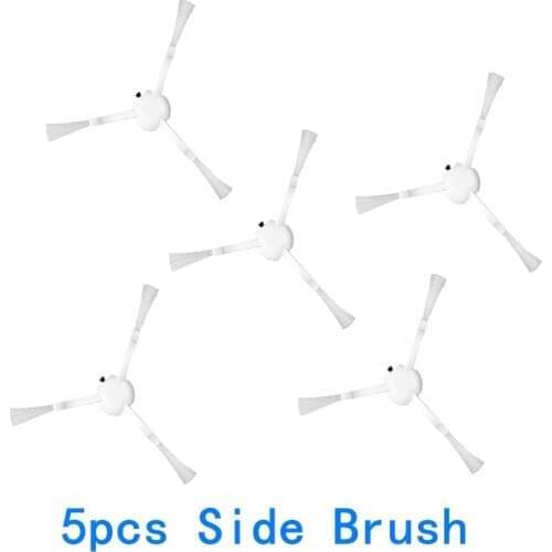 5pcs Side Brush Washable Accessories for Xiaomi Dreame F9 DreameF9 Dreame F 9 Robot Vacuum Cleaner Replacements Kits Parts