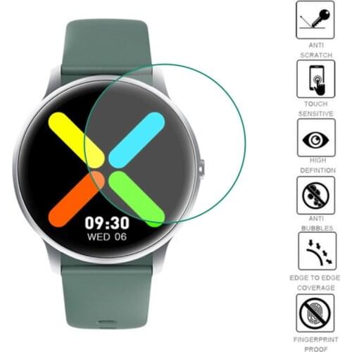 5pcs Soft TPU Clear Protective Film Smartwatch Guard For Xiaomi IMILAB KW66 Smart Sport Watch Screen Protector Cover Protection