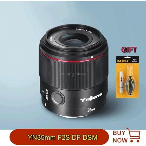 Yongnuo YN35mm F2S DF DSM Lens 35mm F2 Camera Lens For Sony E mount For Mirrorless Camera Full Frame Large Aperture Auto Focus