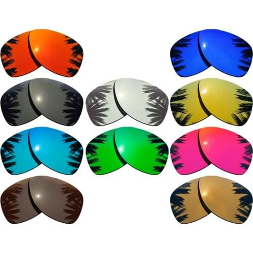 Polarized Mirrored Coating Replacement Lenses for-Oakley Dispatch 2 Frame Multi-Colors