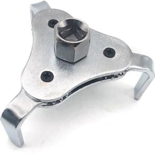 Adjustable Car 3-Jaw Oil Filter Wrench Removal Hand Tool 2 Ways 55-108mm