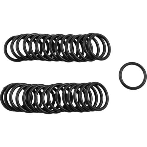 Uxcell 50 Pcs 3Mm Automobile Nbr O Rings Hole Sealing Gaskets Washers Id . | 23mm | 24mm | 26mm | 27mm | 28mm | 29mm | 30mm