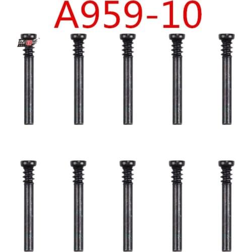 Wltoys A959 A969 A979 A979-A A979-2 A979-3 A979-4 K929 A959-B A969-B A979-B K929-B 1/18 RC Car Spare Parts A959-10 screw M2*17.5