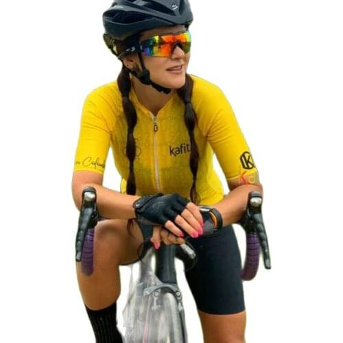 Kafitt Store Jumpsuit Womens Cycling Clothing Free Shipping Short Female Bike Suit Dropishipping Sale Yampi Order Gel 20d 2021