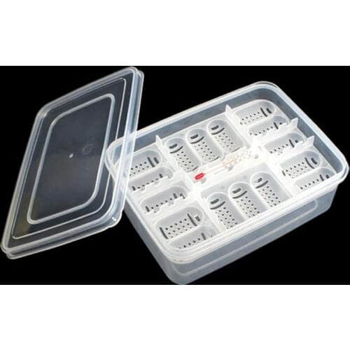 16 Grid Reptile Egg Tray Snake Lizard Egg Hatching Incubator Box Gecko Dedicated Hatcher Device Tortoise Turtle Incubator C42