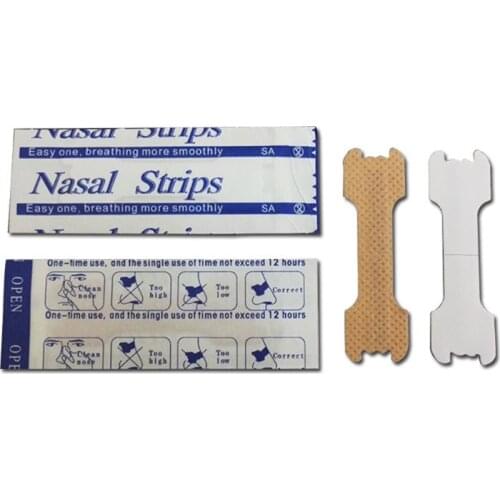 20pcs Nasal Strips Sleep Breathe Smoothly Anti-snoring Patch Relieve Rhinitis Easier Better Breathing Stop Snoring Nasal Strips