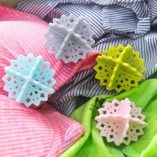 4PCS Anti-winding laundry ball household washing machine solid cleaning ball super decontamination laundry ball laundry