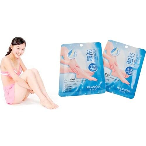 5/10Bag Exfoliating Peel Foot Sock Mask Baby Soft Feet Removes Dead Skin