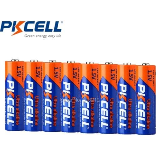 8PCS 1.5V E91 AM3 MN1500 LR6 AA Alkaline Batteries For electric toys camera flash razors Superior to R6P AA UM3 MN1500 E91