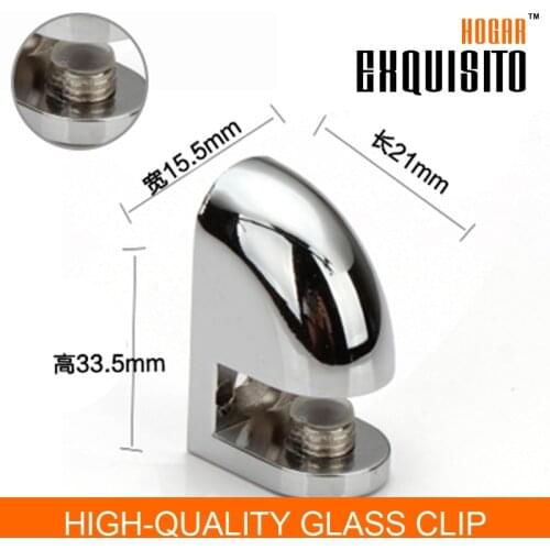 Bracket Bracket Accessories Home Hardware Fitting Glass F Clamp Fixed Folder Card Clip Glass - Plate EH110-10