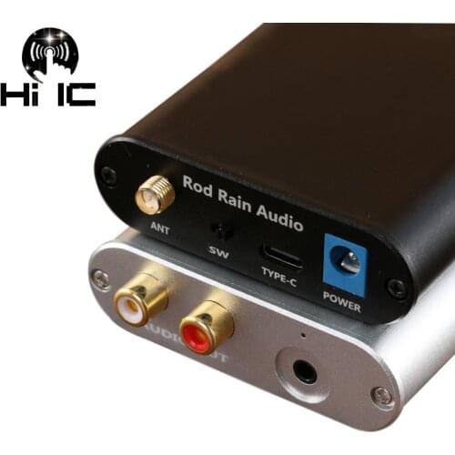 QCC3008 Bluetooth 5.0 Receiver Decode HiFi Audio Board Adapter APTX Wireless Audio Module DAC Support USB 5V /DC 12V Power