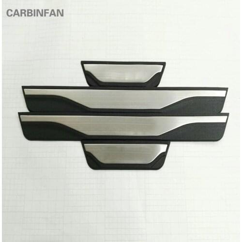 Накладки на пороги Mitsubishi CARBINFAN China At AliExpress