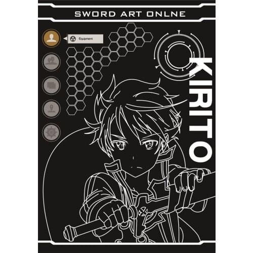 Anime JK Sword Art Online Kirigaya Kazuto Cosplay Flannel Blanket 1.5*2M Japan Cartoon Kirito Black Bed Sleep Cover Bedding