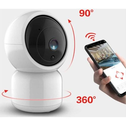 Tuya Smart Wi-Fi 1080P HD CCTV Surveillance IP Network PTZ Camera with Motion Auto Tracking Alexa Google Voice Control