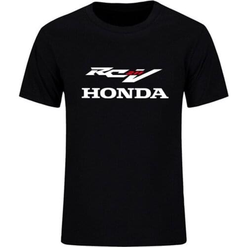 Honda RC211V motorcycle men Tshirt Rossi MOTO GP racing V5 water-cooled four-stroke engine sports T shirt fashion cotton T-shirt