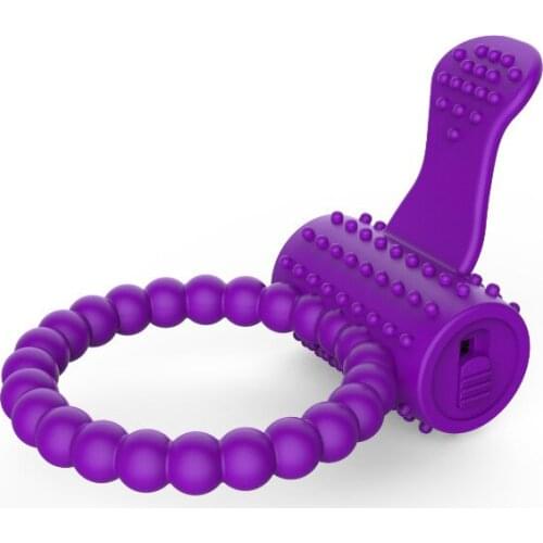 Male Vibrating Penis Ring Vibrators Silicone Cock Ring Delay Ejaculation Lock Penis Erotic Sex Toys For Men Cockring