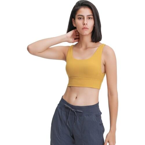 ABS LOLI U-Back Butter Soft Workout Gym Yoga Bra Top Women High Impact Padded Athletic Running Fitness Sports Bra Tops Brassiere