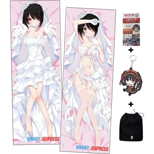 Hobby Express Anime Dakimakura Japanese Otaku Waifu Hugging Body Pillow Cover Date A Live Kurumi Tokisaki ADP84066
